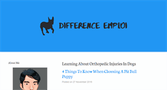 Desktop Screenshot of differenceemploi.com